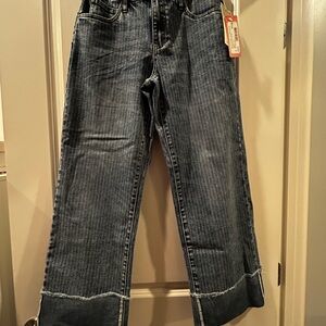 Denim Blue Flare Jeans for Women